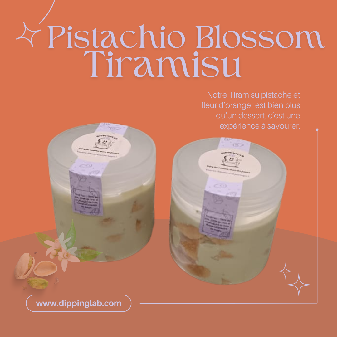 Pistachio Blossom Tiramisu